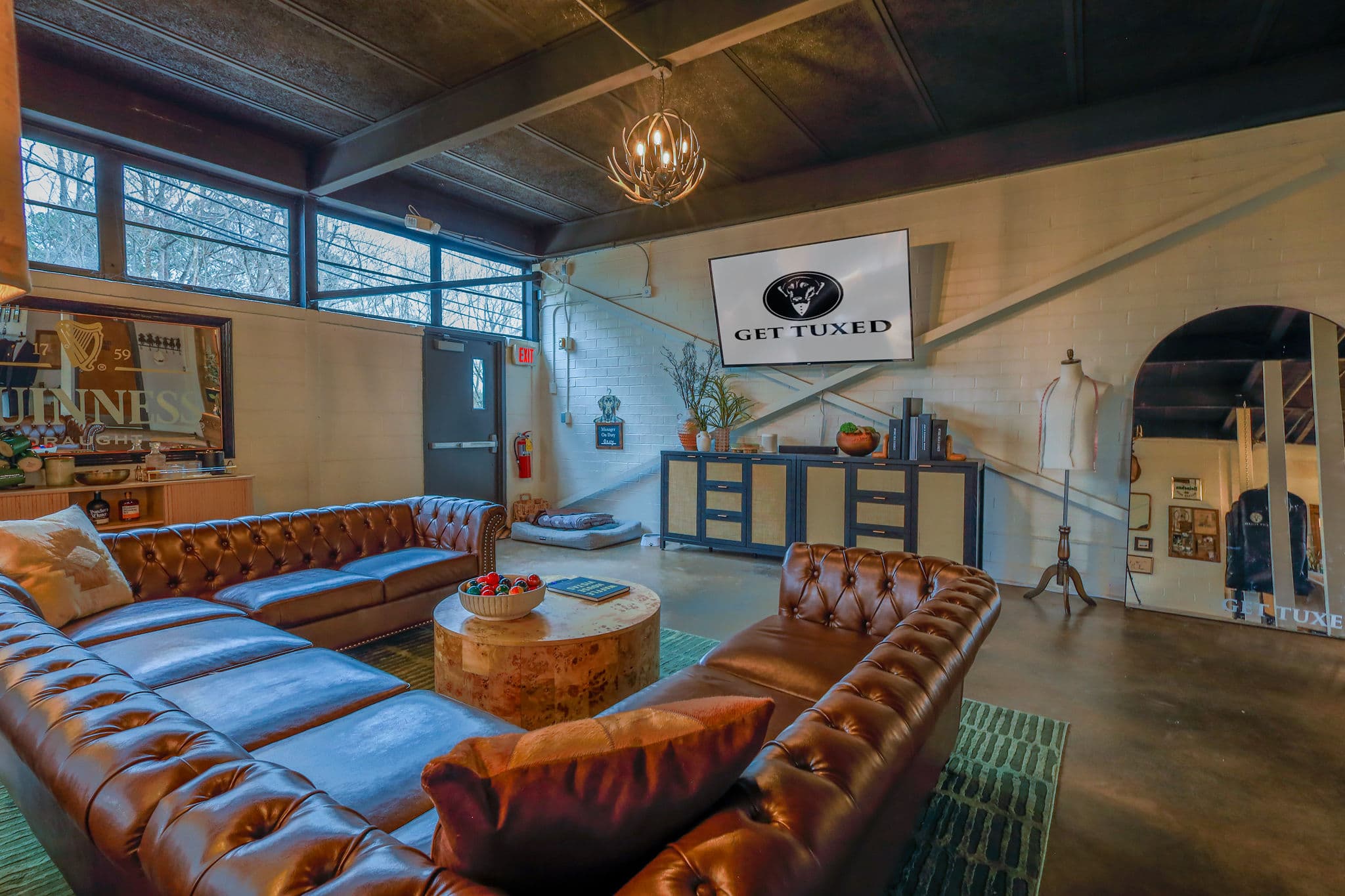 Inside the Get Tuxed boutique showroom