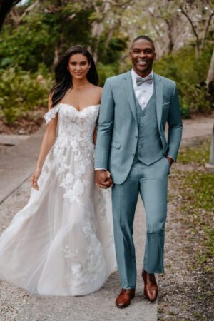 Sea Glass Green 'Brunswick' Tuxedo