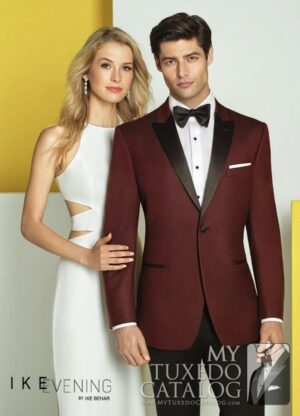 Burgundy 'Marbélla' Tuxedo