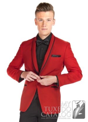 Red 'Carmine' Tuxedo
