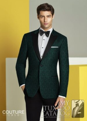 Green Paisley 'Chase' Tuxedo