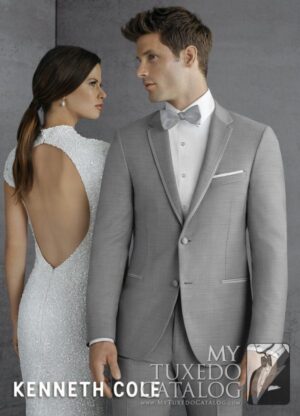 Heather Grey 'Lenox' Tuxedo