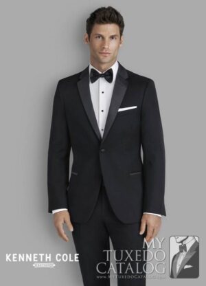 Black Stretch 'Parkville' Tuxedo