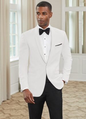 White 'Blaine' Dinner Jacket