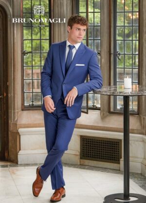 Marine Blue 'Enzo' Suit