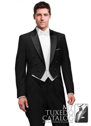 Black Peak Full Dress Tailcoat